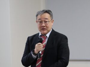 池田直樹 組織委員長（灘支部）